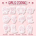 Girls zodiac horoscope sign