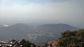 Girnar mountain ranges view from Ambaji tuk