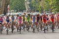 Giro d'Italia 2009 - Race in Milan Royalty Free Stock Photo