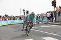 Giro d'Italia - ASTANA team Royalty Free Stock Photo