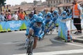 Giro d'Italia - COLNAGO CSF team Royalty Free Stock Photo