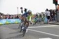Giro d'Italia - LIQUIGAS team Royalty Free Stock Photo