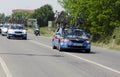 Giro d Italia 2014, suport car of Team Garmin-Sharp