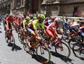 Giro d`Italia 2018. 4th stage in Catania, Sicily Royalty Free Stock Photo