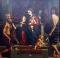 Girolamo da Carpi: Madonna and Child with Saint Jerome and John the Baptist