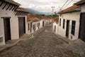 Giron Santander, Colombia steep street Royalty Free Stock Photo