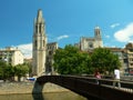 Girona bridge Royalty Free Stock Photo