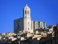 Girona cathedral Royalty Free Stock Photo