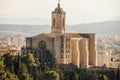 Girona Cathedral in Catalonia, Spain, Romanesque, Gothic and Baroque architecture Royalty Free Stock Photo