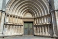 Girona Cathedral Entrance Royalty Free Stock Photo