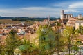 Girona skyline, the old town