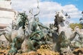 Girondins Monument with bronze horses on place des Quinconces, Bordeaux, France