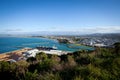 Gisborne City New Zealand from Kaiti Hill, Titirangi Reserve