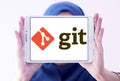 Git software logo Royalty Free Stock Photo