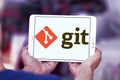 Git software logo Royalty Free Stock Photo