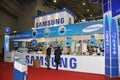 GITEX Dubai - Samsung Pavilion Royalty Free Stock Photo