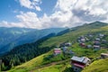 Gito Plateau Rize Camlihemsin in Blacksea Turkey. Royalty Free Stock Photo