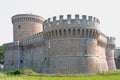 Giulius II Castle tower in Ostia Royalty Free Stock Photo
