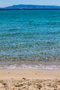 Giunco Beach with crystal clear water