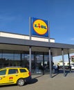 Giurgiu, Romania - September 25, 2022: Lidl shop