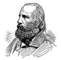 Giuseppe Garibaldi vintage illustration