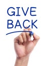 Give back