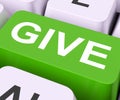 Give Key Means Bestow Or Giving