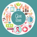 Give love charity fund and blood donation center