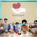 Give Love Donation Kindness Charity Concept