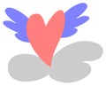 Give love wings Royalty Free Stock Photo