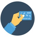 Give payment Isolated Vector icon that can be easily modified or edit