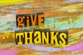 Give thanks Thanksgiving day prayer family life together welcome home