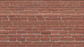 Red Brick Wall Seamless Texture for Website Design. AI Generation Royalty Free Stock Photo