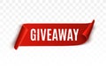 Giveaway labels for social media post. Royalty Free Stock Photo