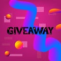 Giveaway text