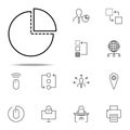 given information icon. business icons universal set for web and mobile
