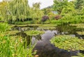 Giverny. Monet's Garden on a overcast day