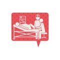 Giving birth pictogram