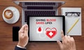 GIVING BLOOD SAVES LIFES Blood Donation Give Life Royalty Free Stock Photo