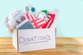 Giving Tuesday and Donation Concept