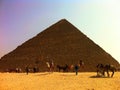 The Great Pyramid of Giza Royalty Free Stock Photo