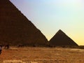 The Great Pyramid of Giza Royalty Free Stock Photo