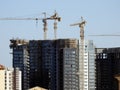 Giza, Egypt, March 10 2023: zed city By Orascom Construction company, buildings, high rise of new residential flats in Sheikh