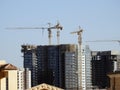 Giza, Egypt, March 10 2023: zed city By Orascom Construction company, buildings, high rise of new residential flats in Sheikh
