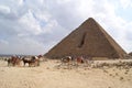 Giza Pyramid Complex. Africa, Egypt