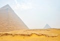 The old Pyramin of Khafre in Giza, Egypt Royalty Free Stock Photo