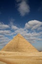 Giza pyramids Cairo Egypt Royalty Free Stock Photo