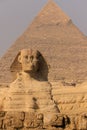 Giza sphynx near Cairo in Egypt. Royalty Free Stock Photo