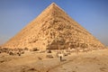Gizeh pyramids near Cairo - Egypt Royalty Free Stock Photo