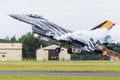 Gizmo takes to the sky in his F-16AM Fighting Falcon